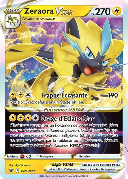 Zeraora-VSTAR SWSH265 OSMO CARDS