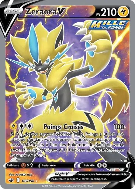 Zeraora‑V 165/198 OSMO CARDS