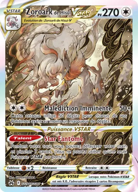 Zoroark de Hisui-VSTAR GG56 OSMO CARDS