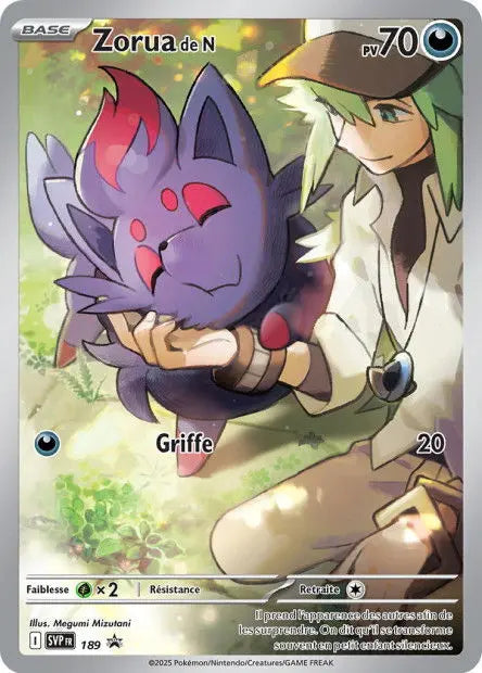 Zorua de N 189 OSMO CARDS